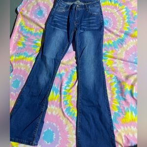 Shein flare leg jeans size M